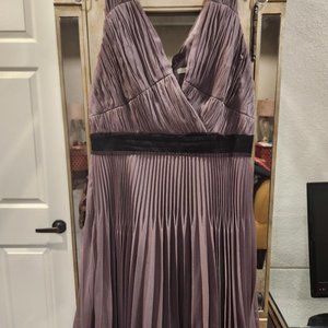 Lavendar chiffon party dress size 12